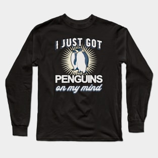 I just got Penguins on my Mind Long Sleeve T-Shirt